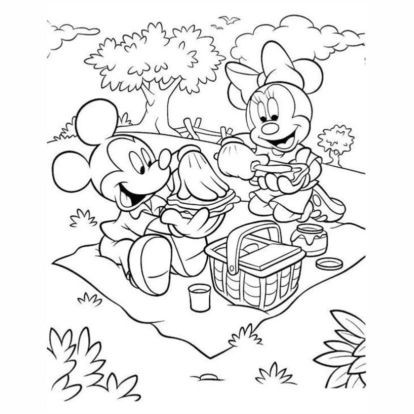 Minnie coloring page (64)