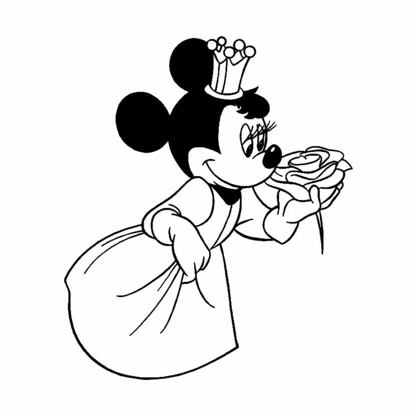 Minnie coloring page (69)