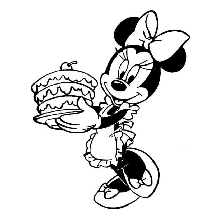 Minnie coloring page (71)