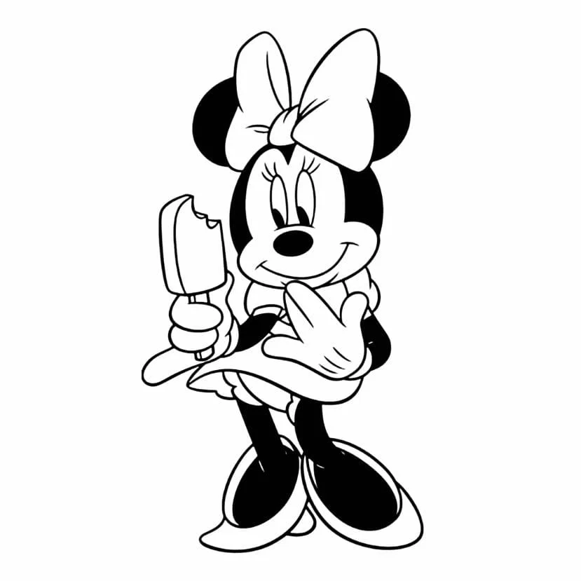 Minnie coloring page (72)