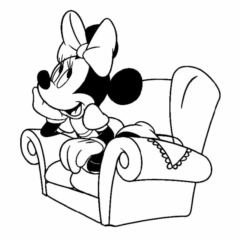 Minnie coloring page (74)