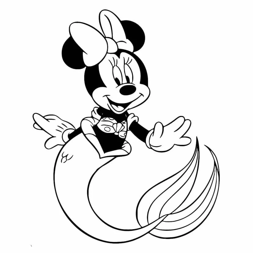 Minnie coloring page (75)