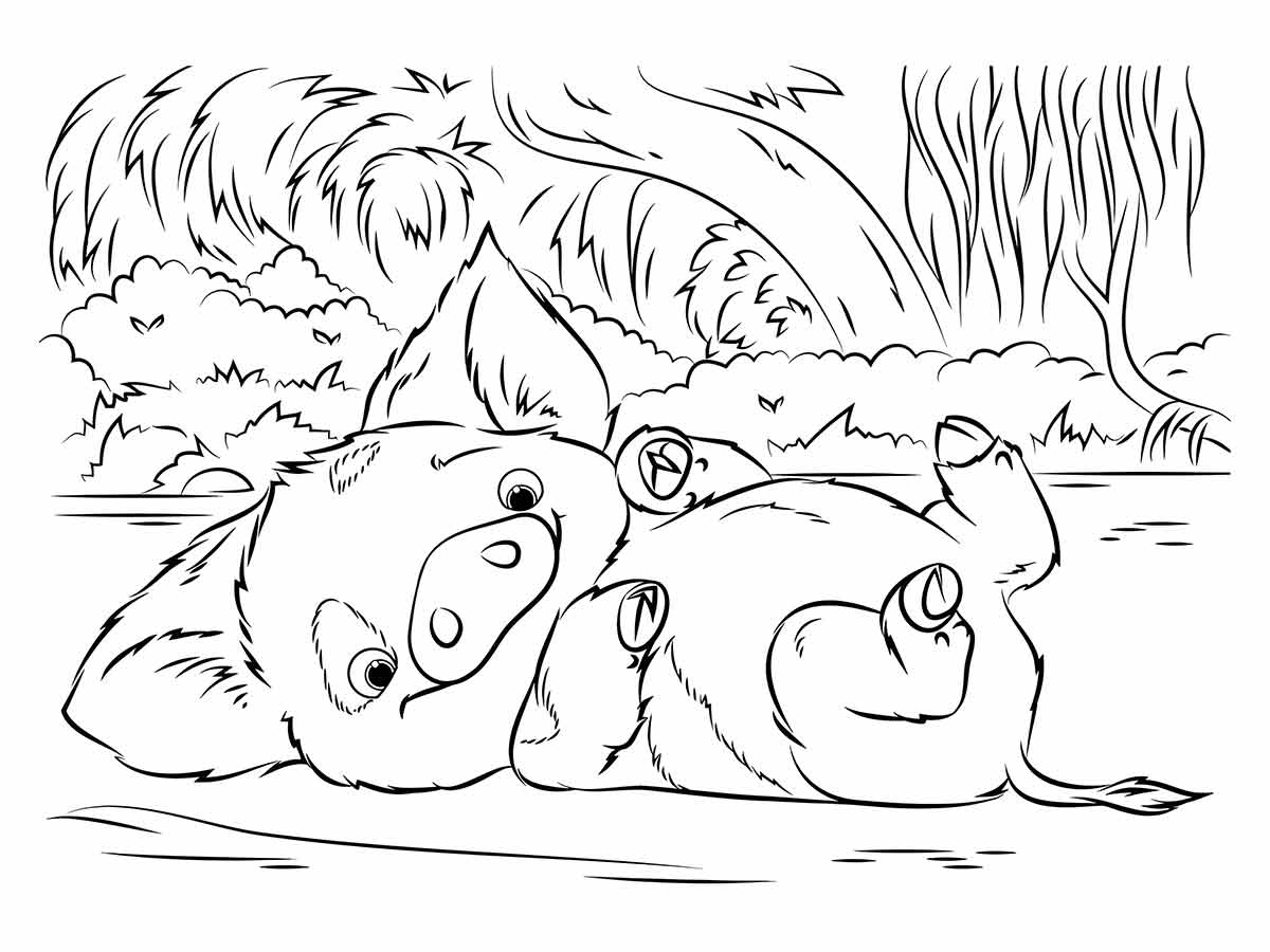 Moana coloring page (18)