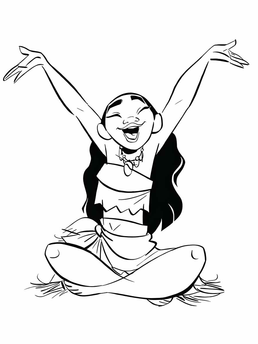 Moana coloring page (21)