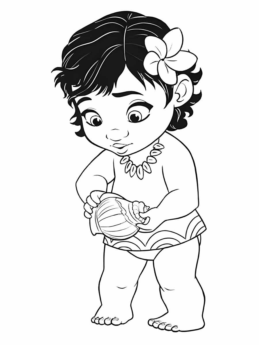 Moana coloring page (22)