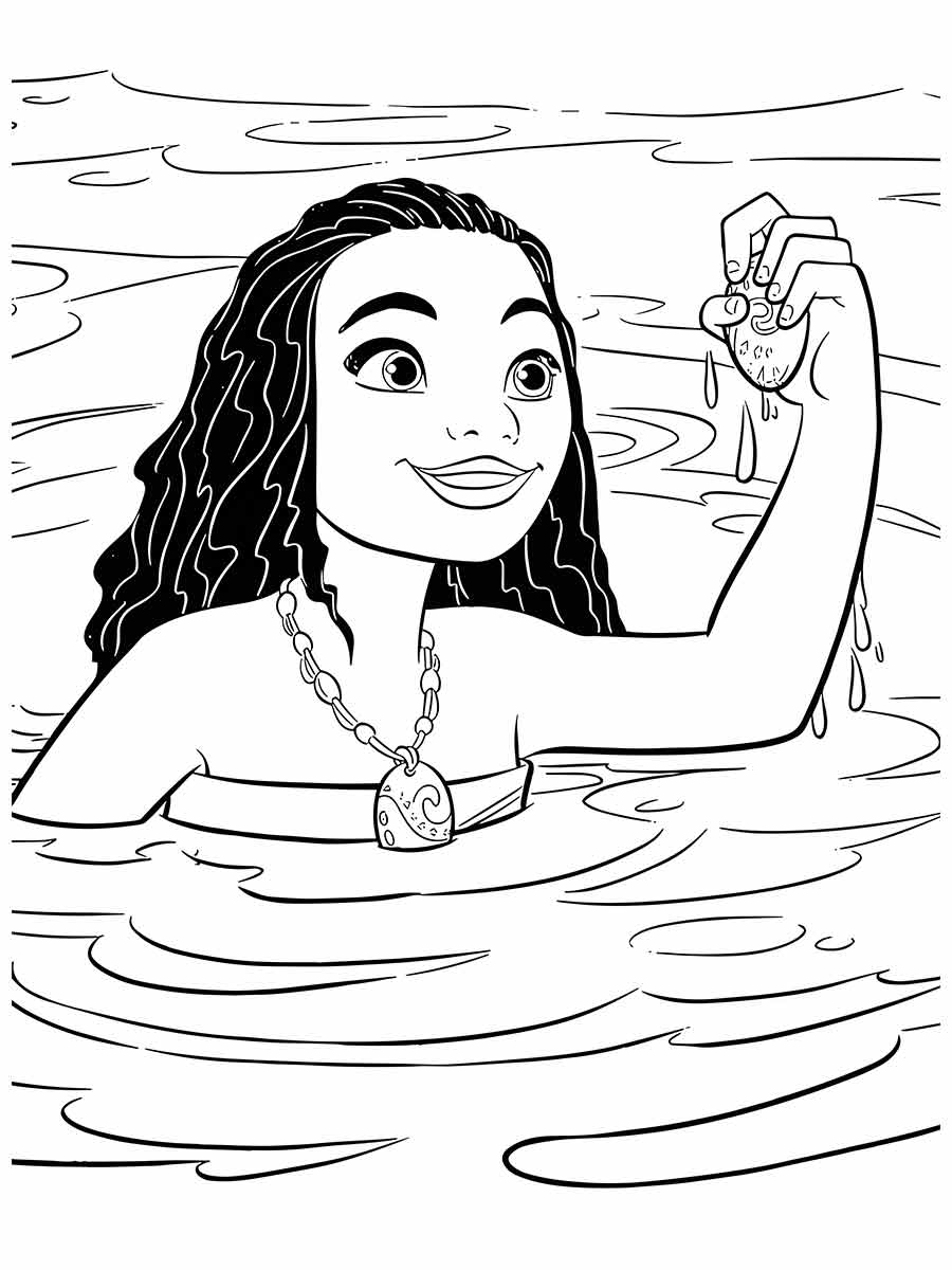 Moana coloring page (26)