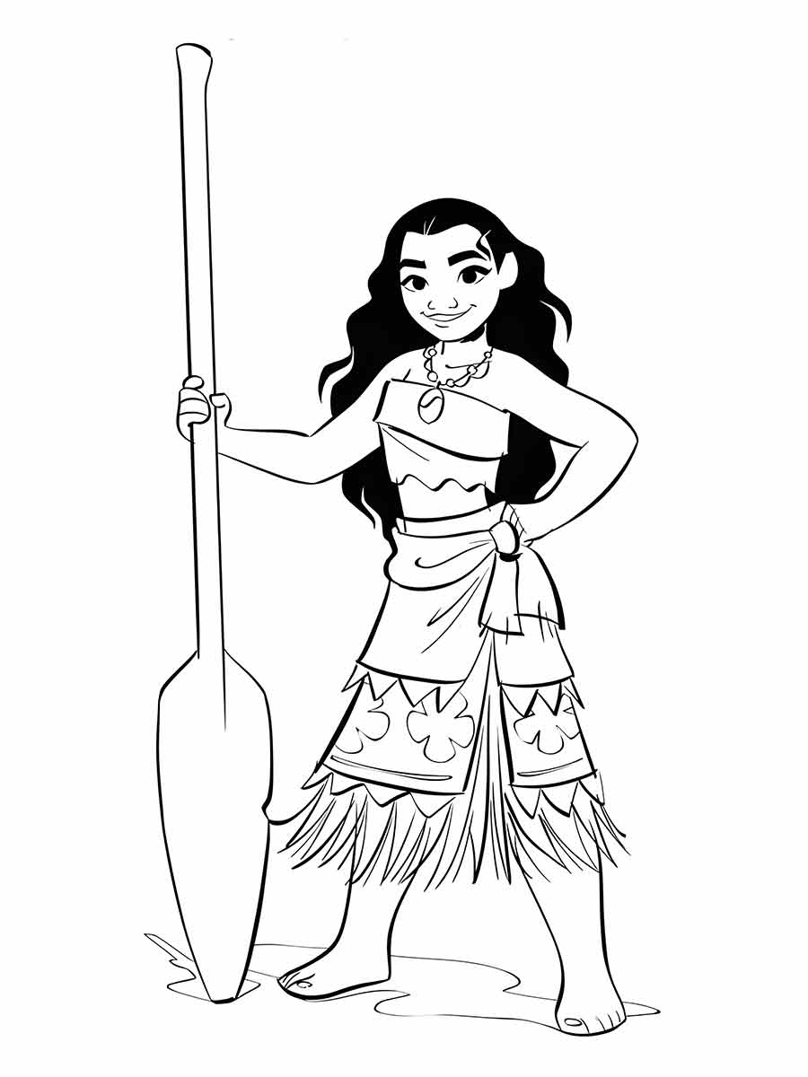 Moana coloring page (28)