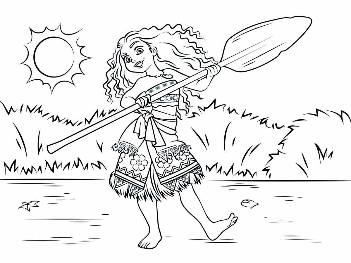 Moana coloring page (29)