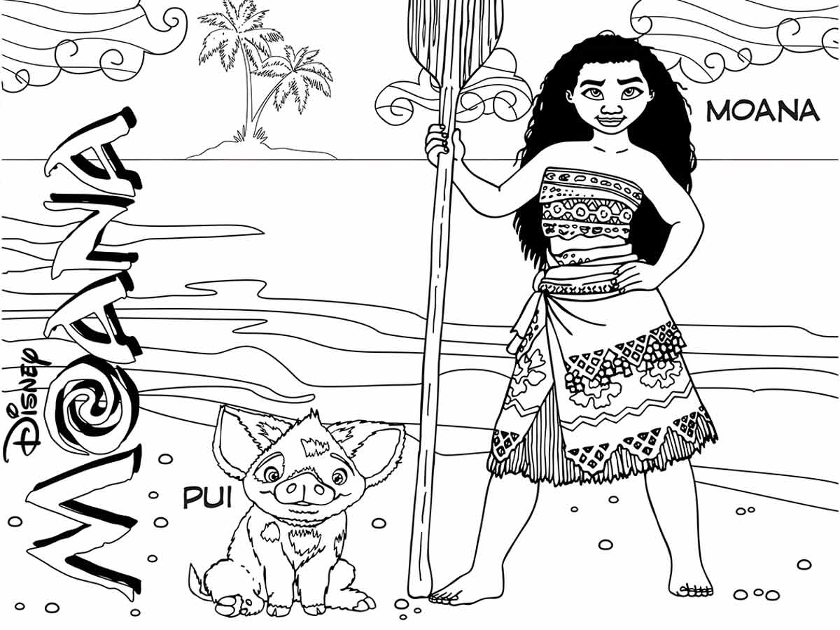 Moana coloring page (31)