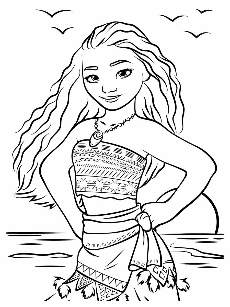 Moana coloring page (36)