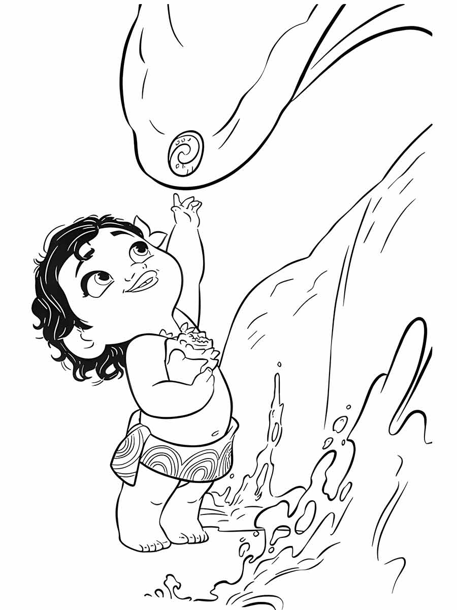 Moana coloring page (39)