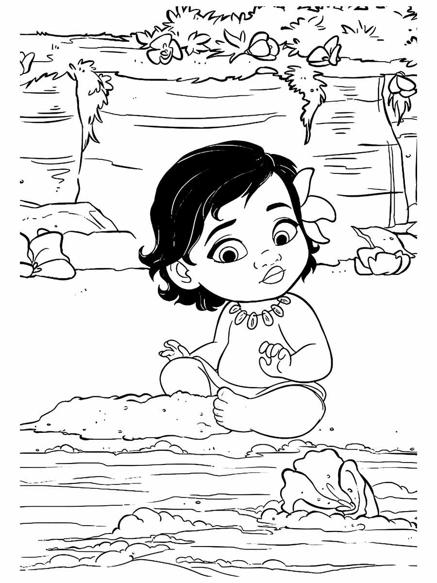 Moana coloring page (40)