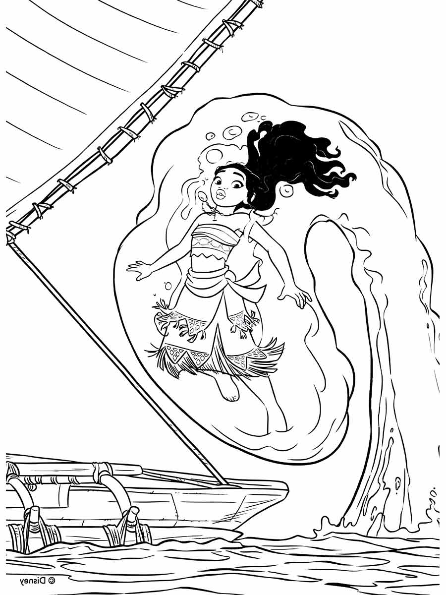 Moana coloring page (41)