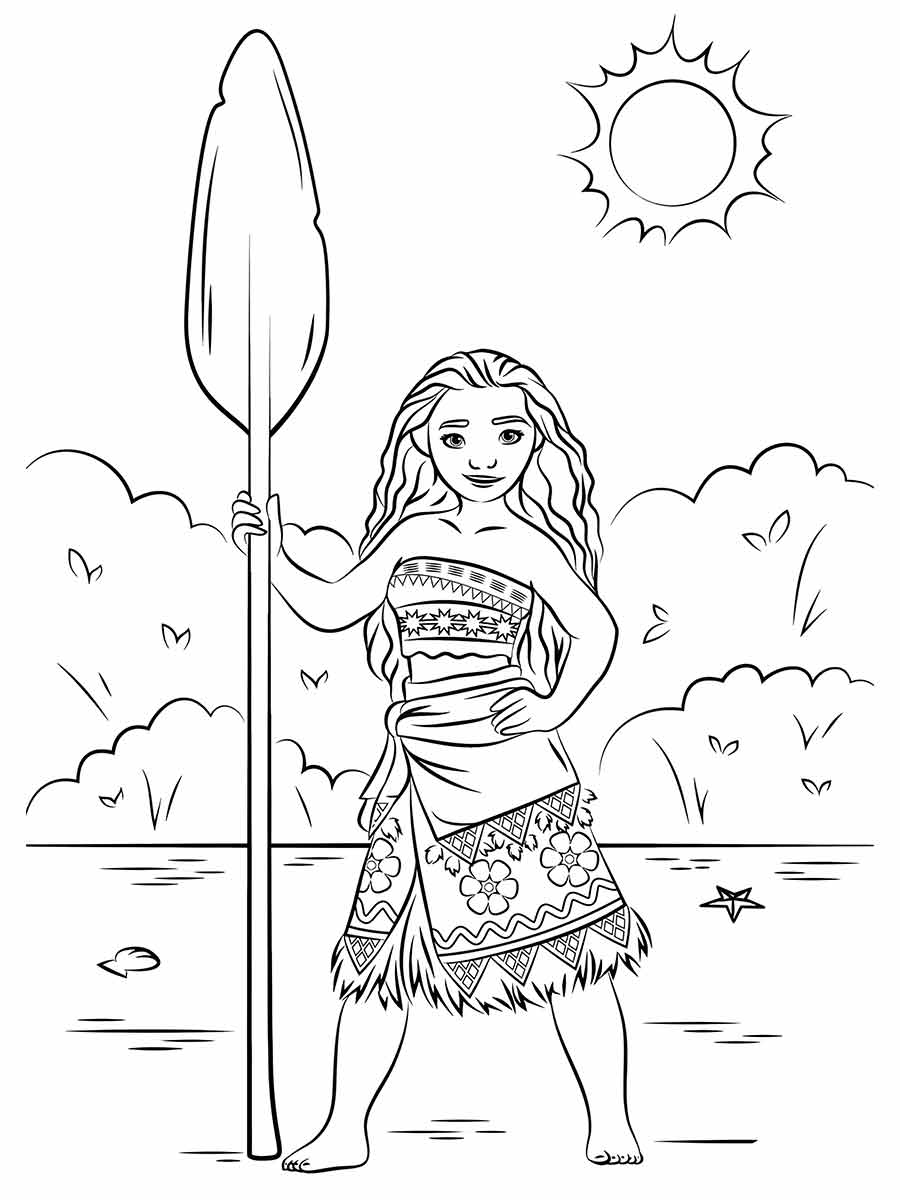 Moana coloring page (42)