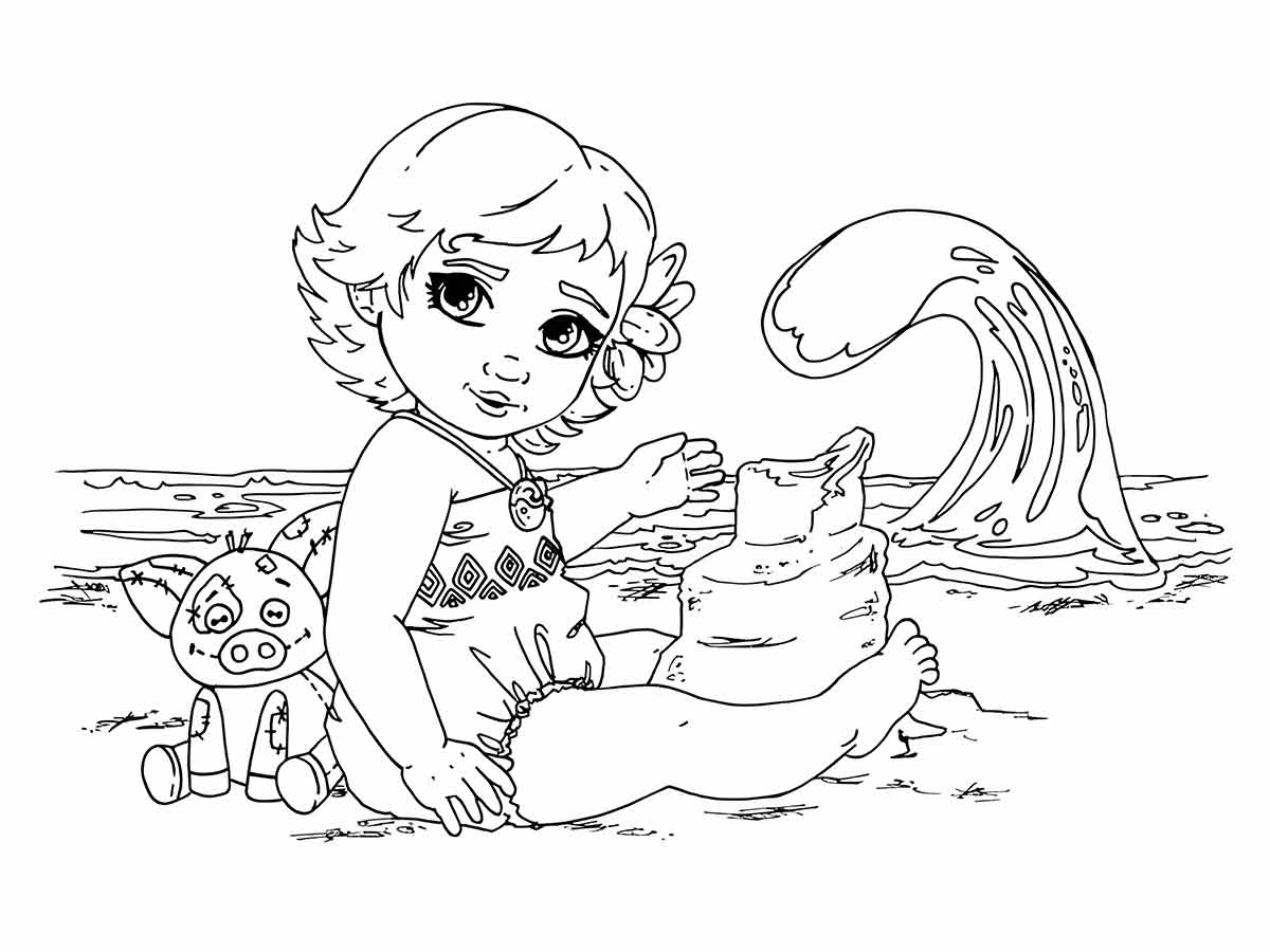 Moana coloring page (43)