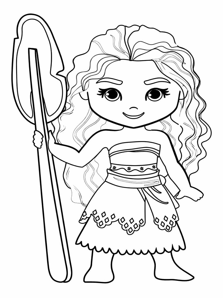 Moana coloring page (44)