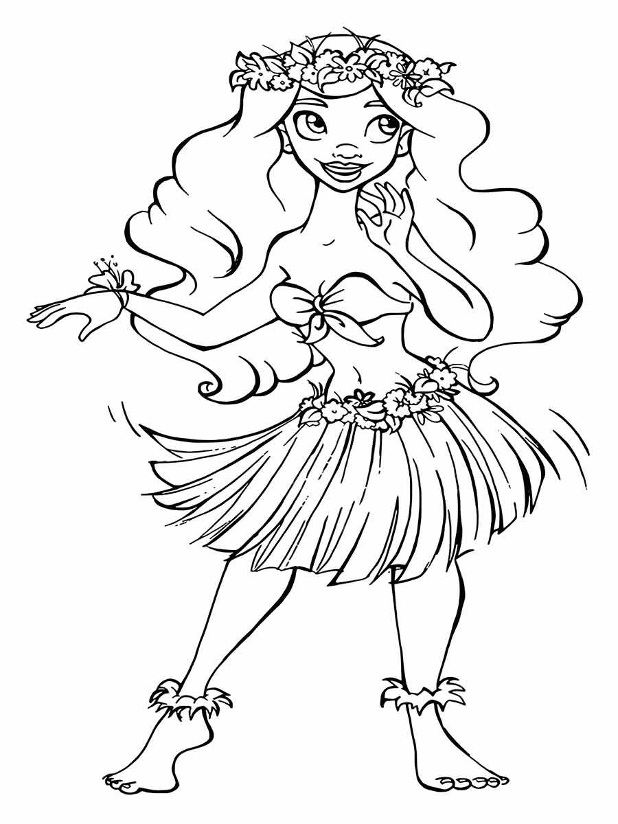 Moana coloring page (7)