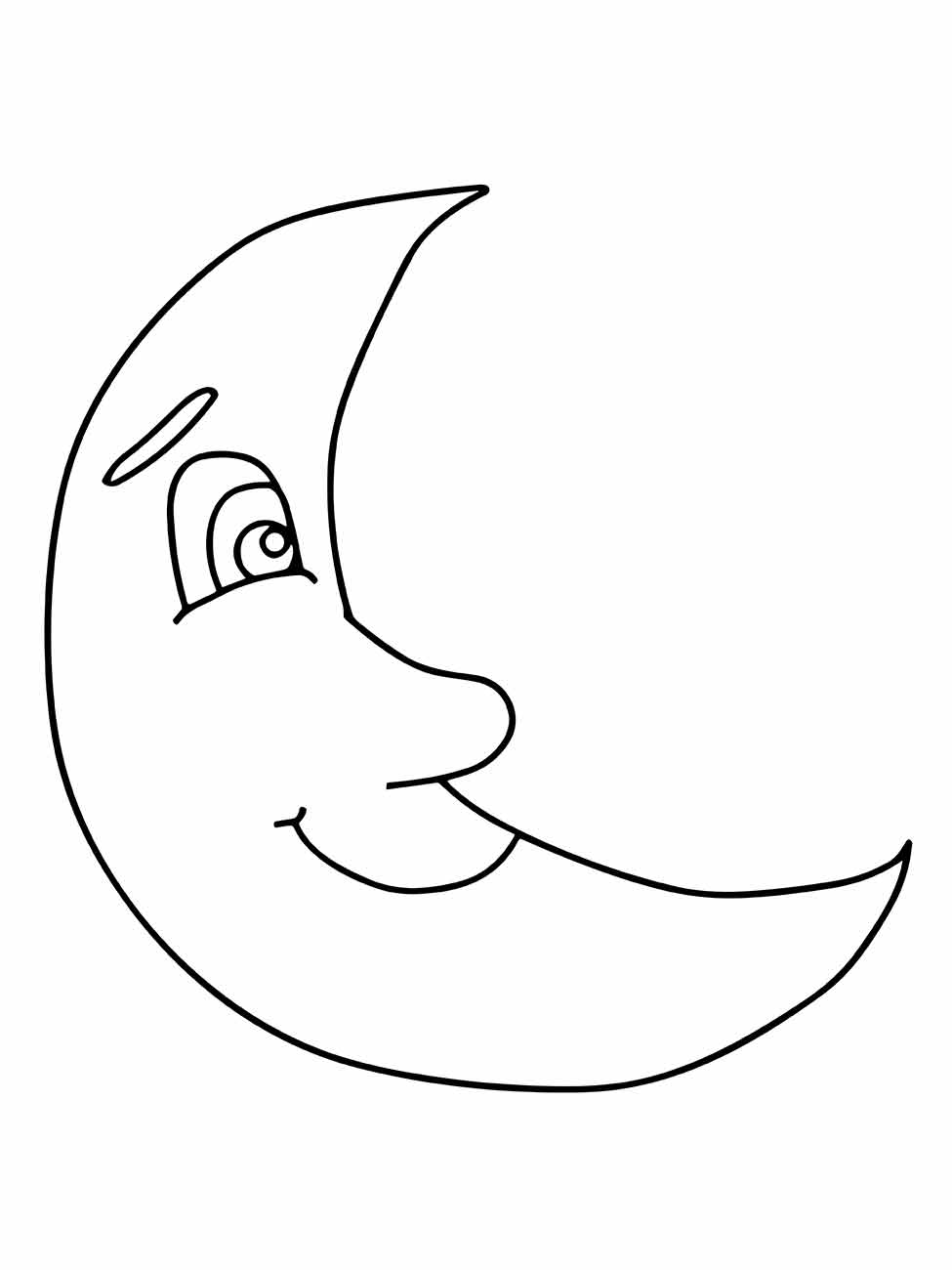 Moon coloring page (26)