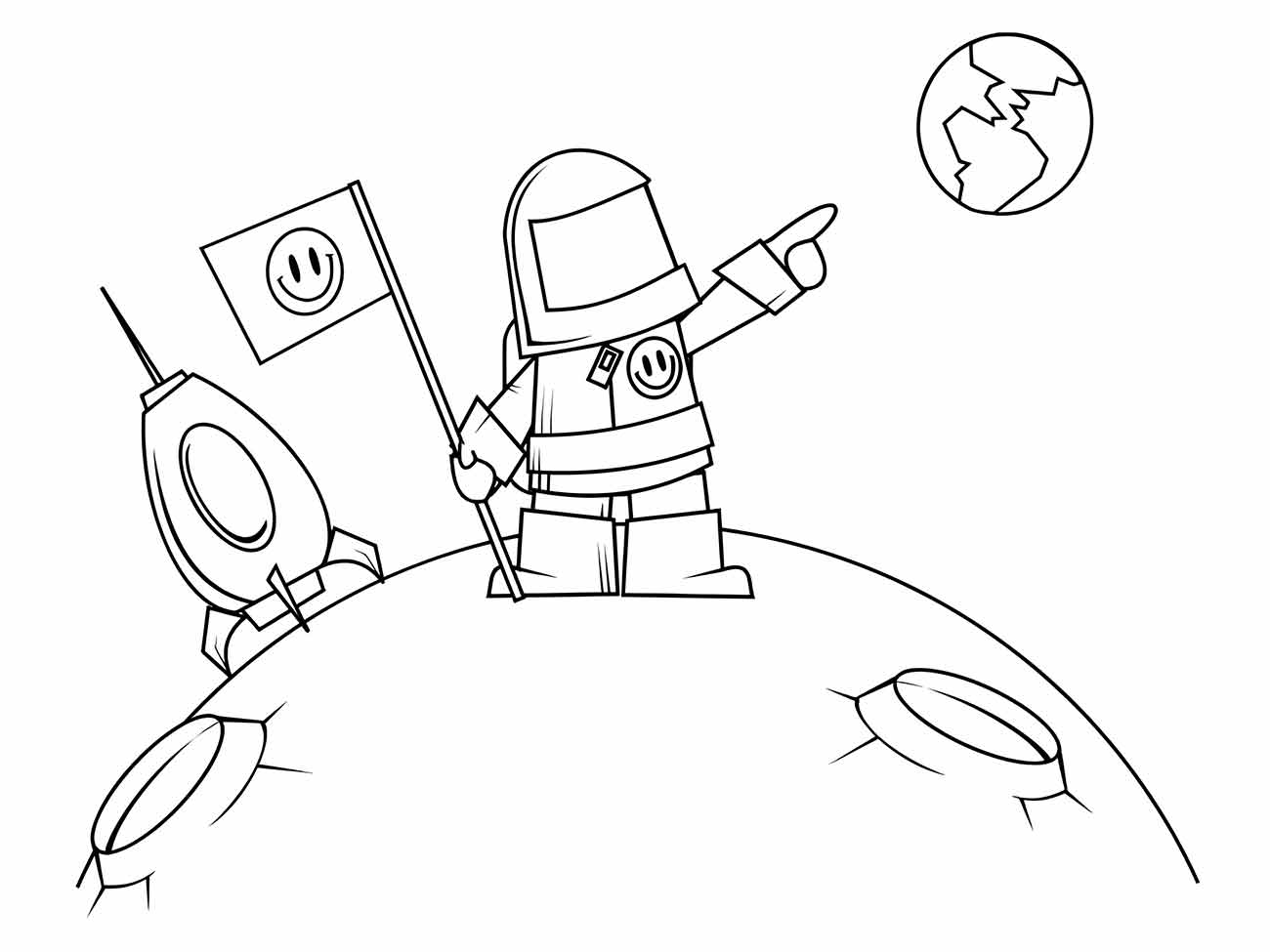 Moon coloring page (37)