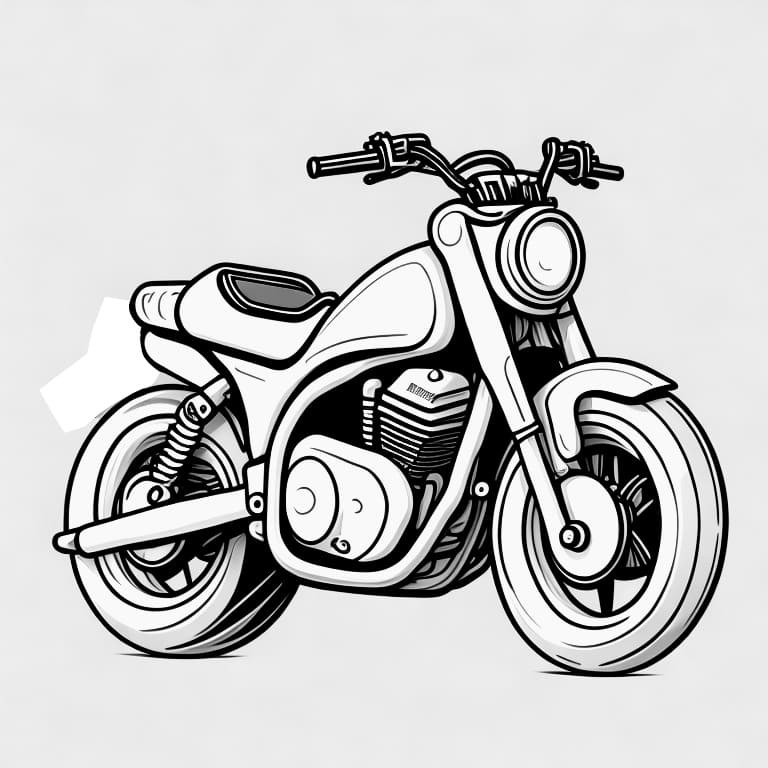 Motorcycles coloring page (22)