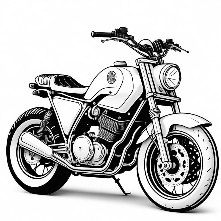 Motorcycles coloring page (47)