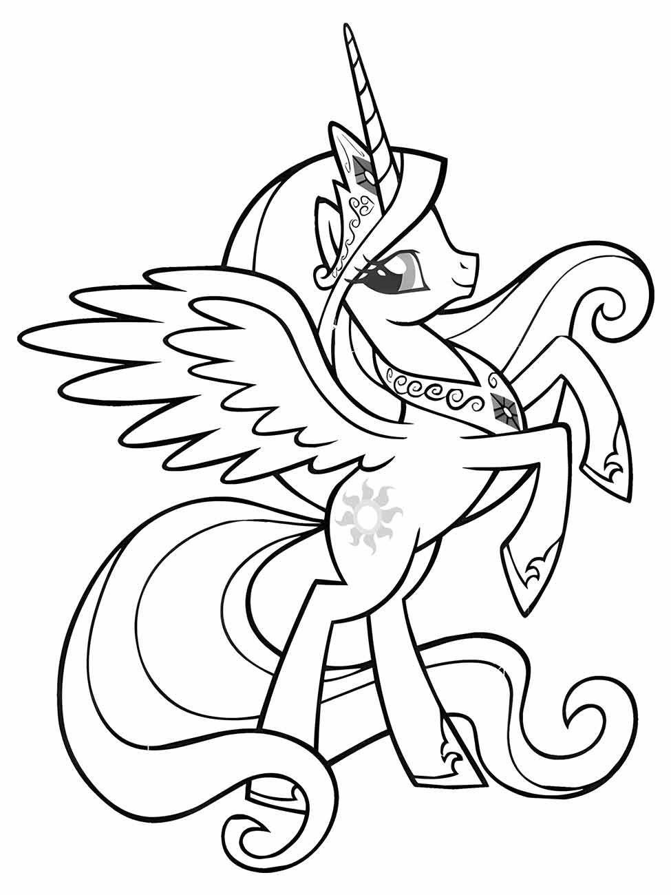 My little pony coloring page (19)