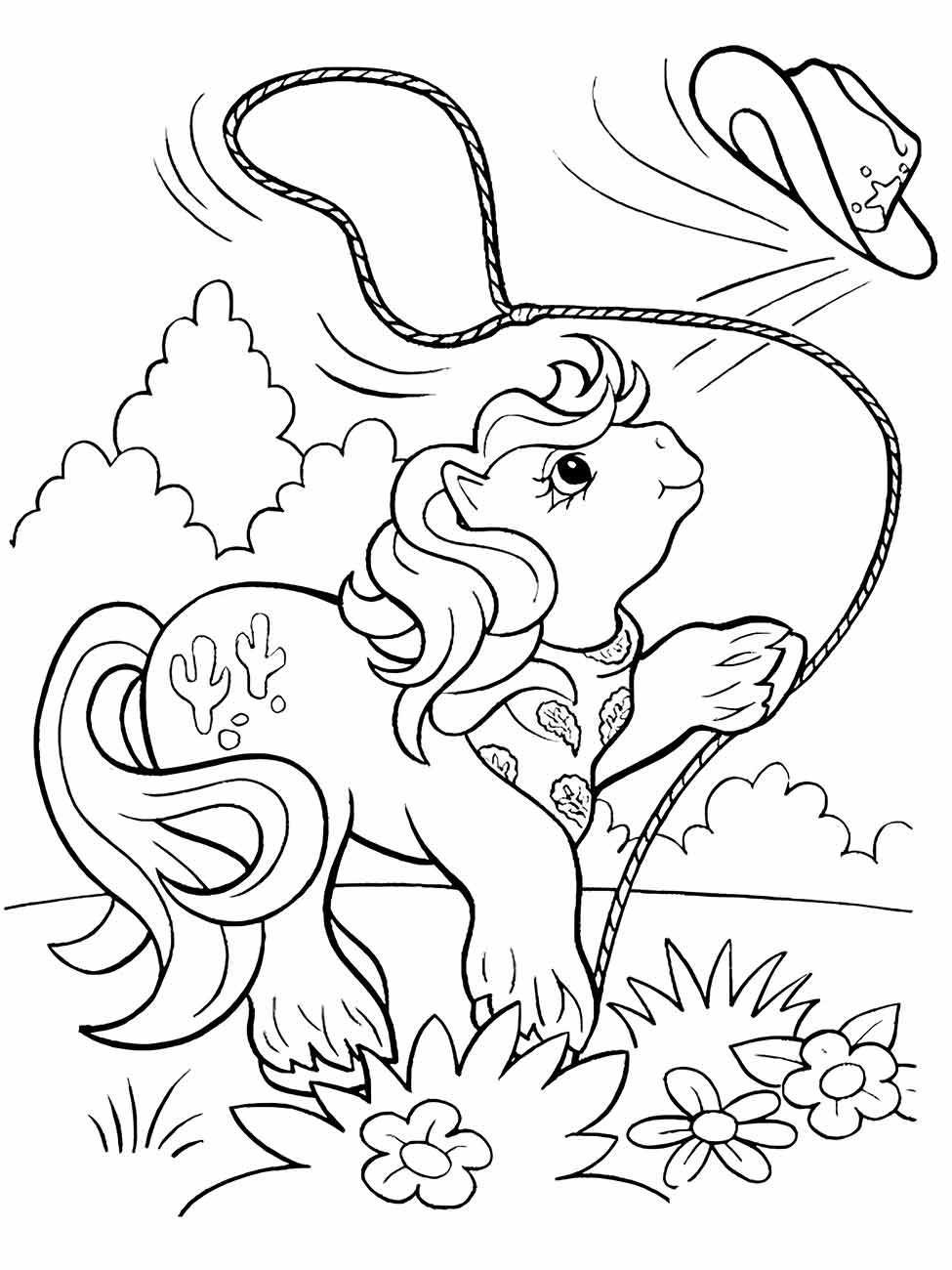 My little pony coloring page (2)