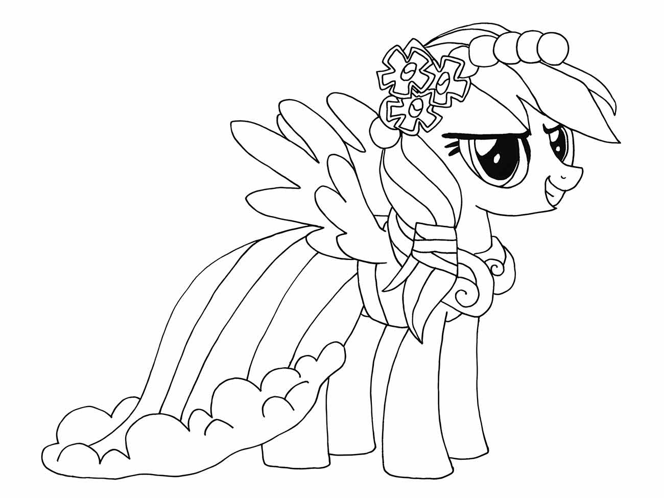 My little pony coloring page (29)