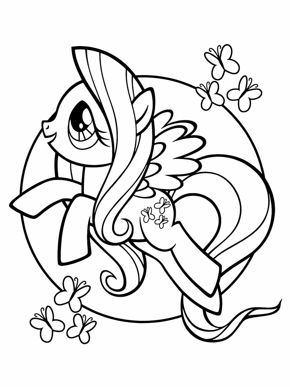 My little pony coloring page (3)