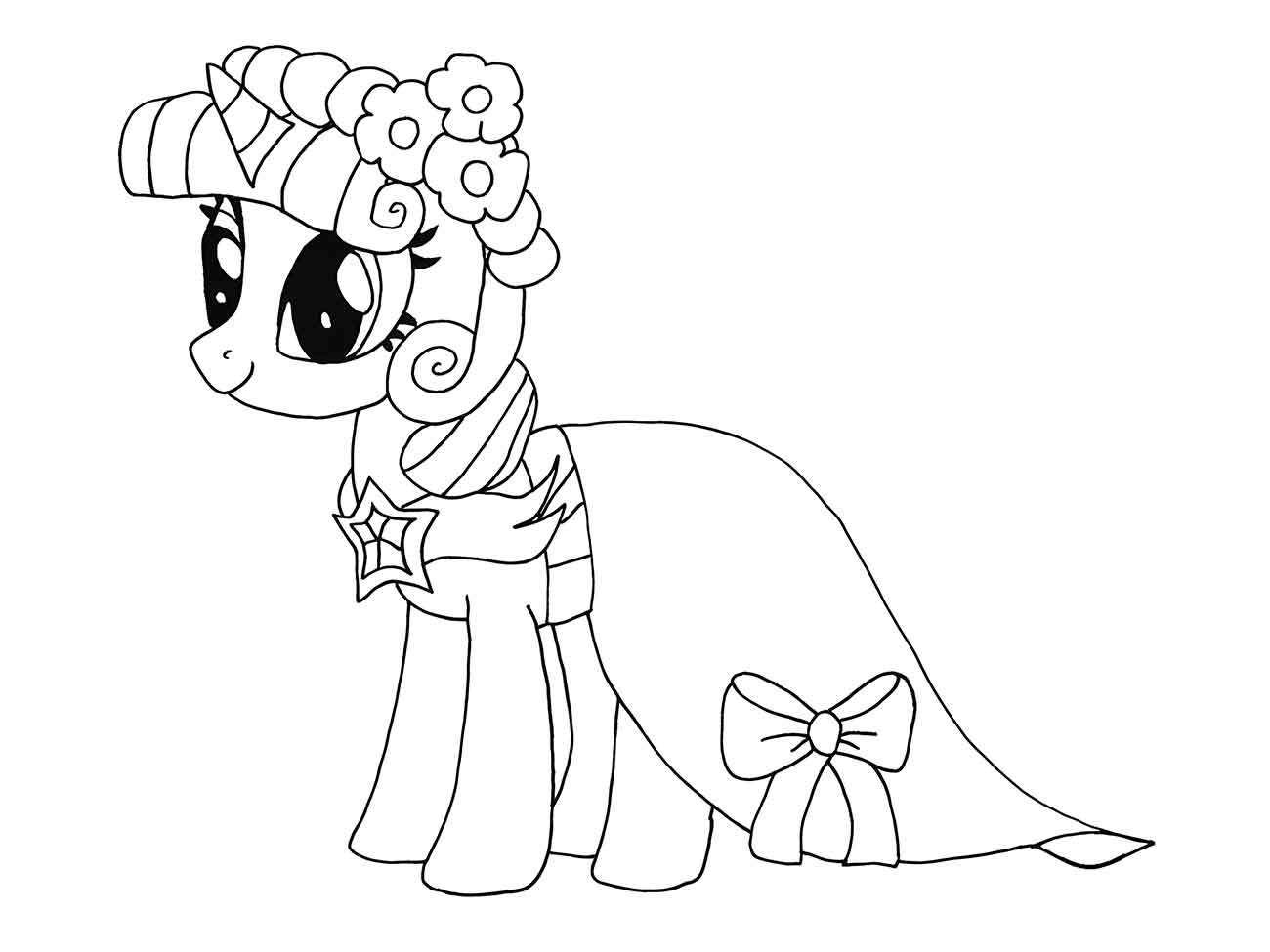 My little pony coloring page (30)