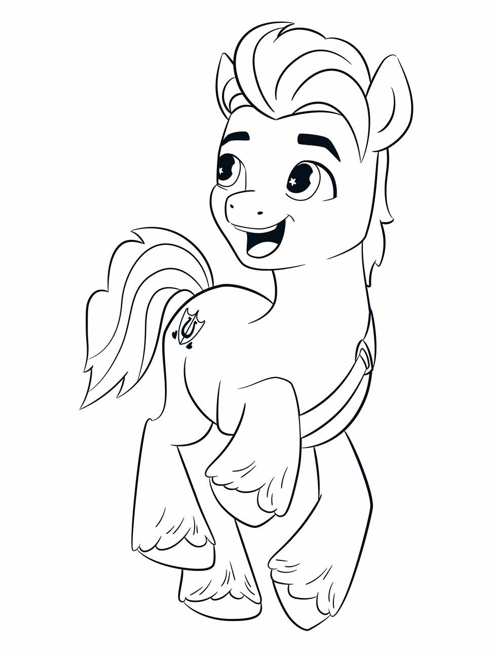 My little pony coloring page (6)