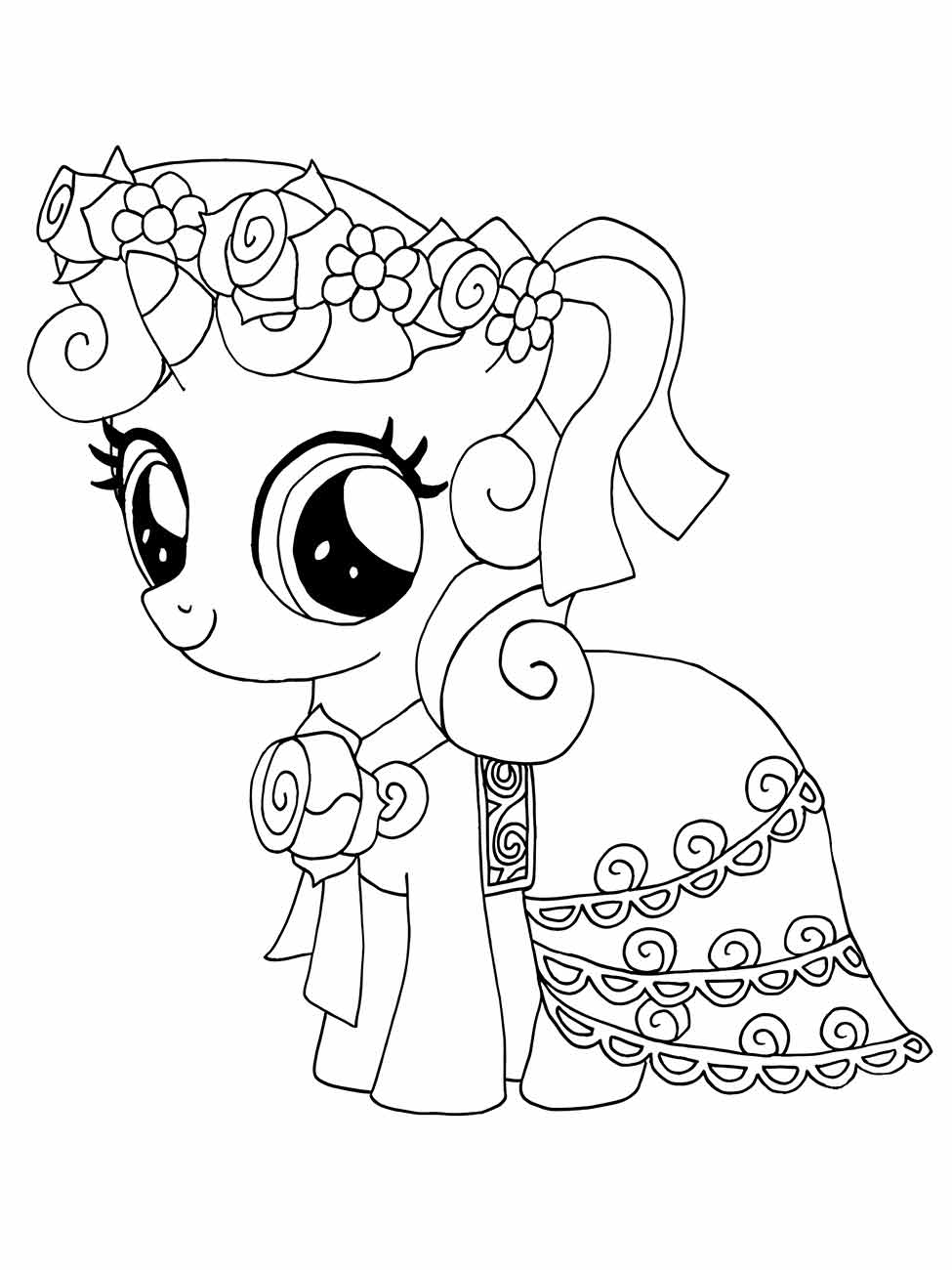 My little pony coloring page (61)