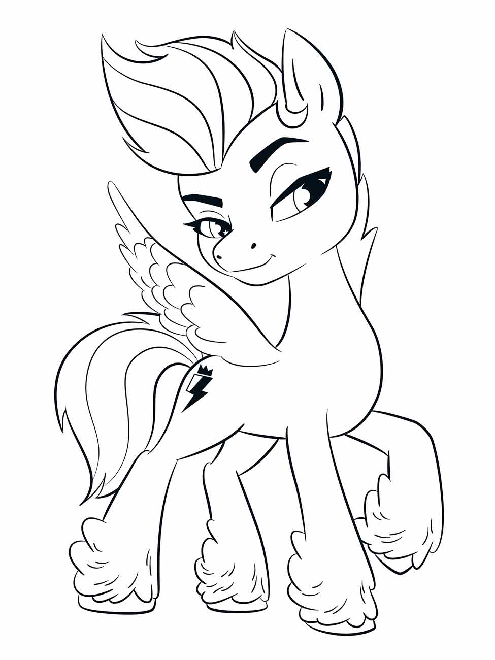 My little pony coloring page (8)