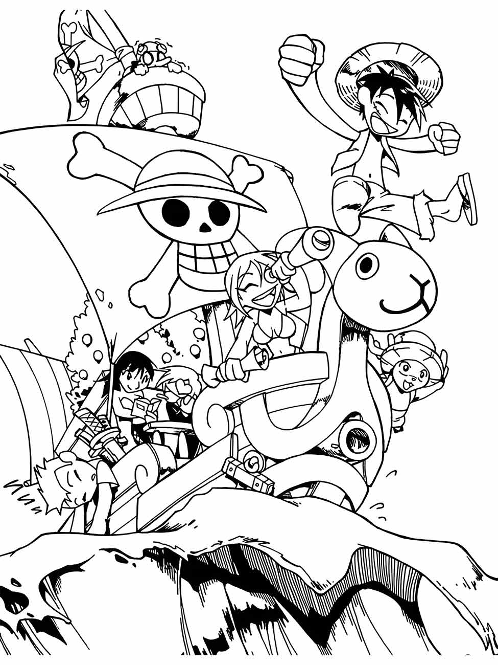 One Piece coloring page (13)