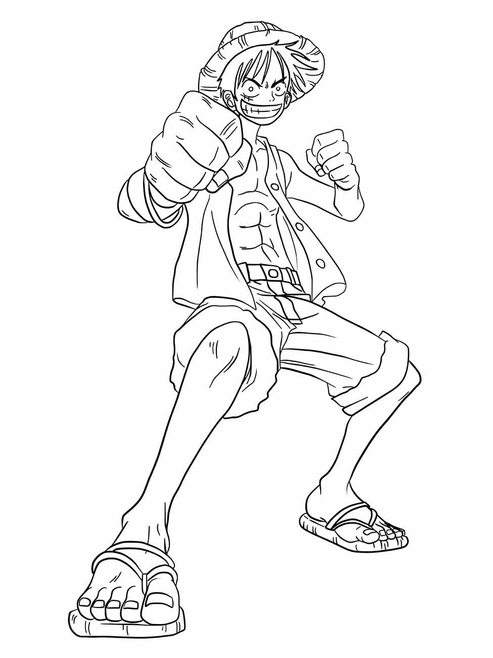 One Piece coloring page (18)