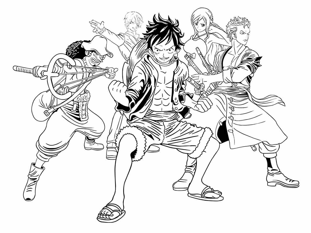 One Piece coloring page (2)