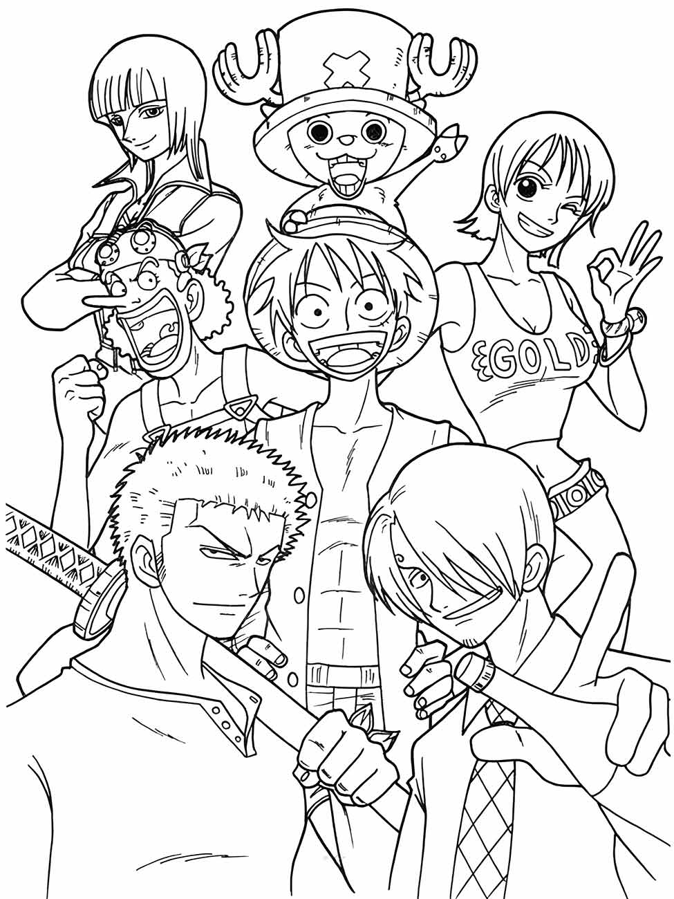 One Piece coloring page (7)