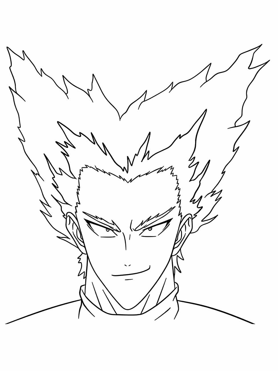 One Punch Man coloring page (28)