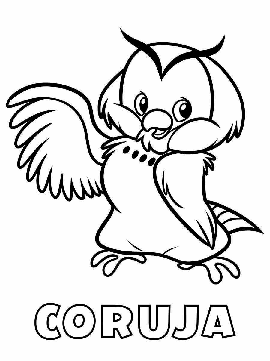 Owl coloring page (42)