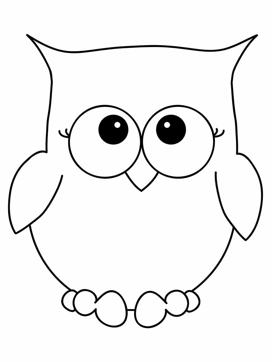 Owl coloring page (57)