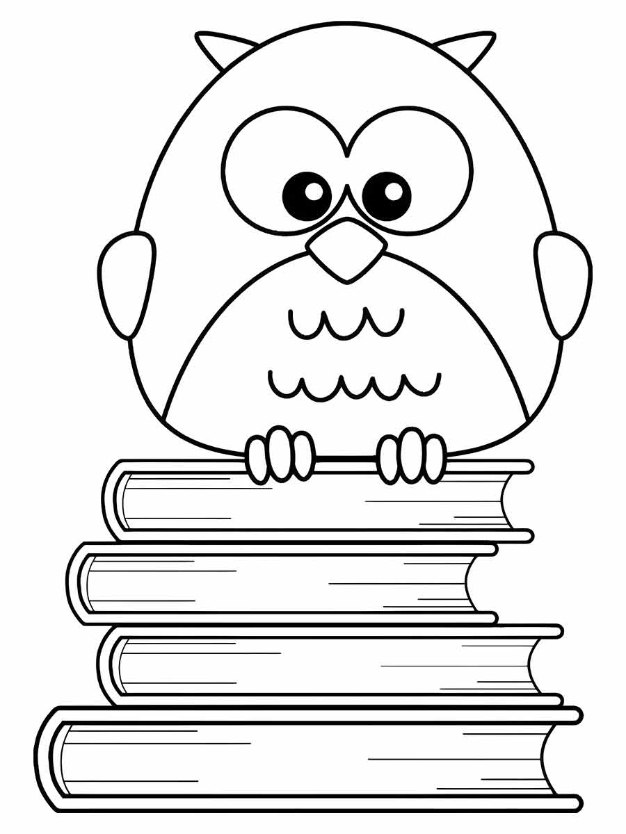 Owl coloring page (59)