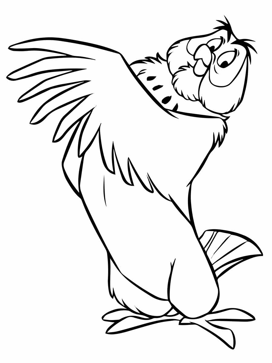 Owl coloring page (61)