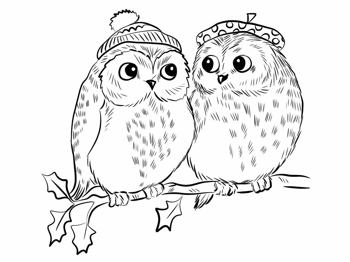 Owl coloring page (77)