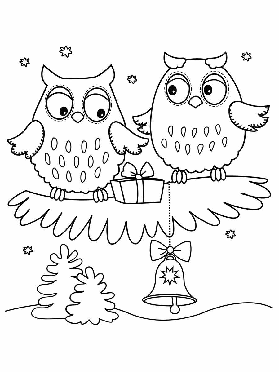 Owl coloring page (78)