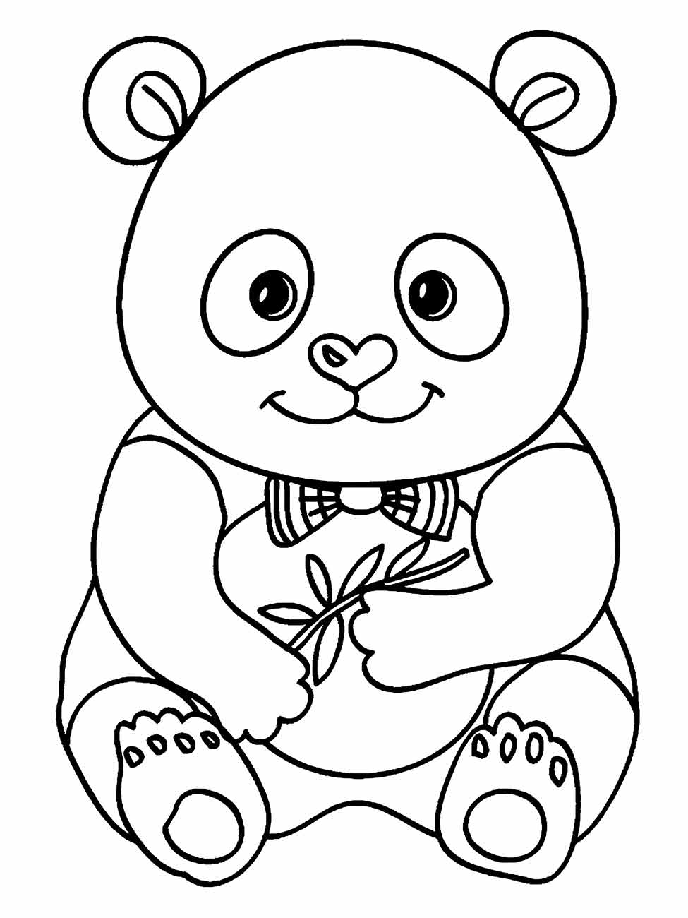 Panda coloring pages (24)