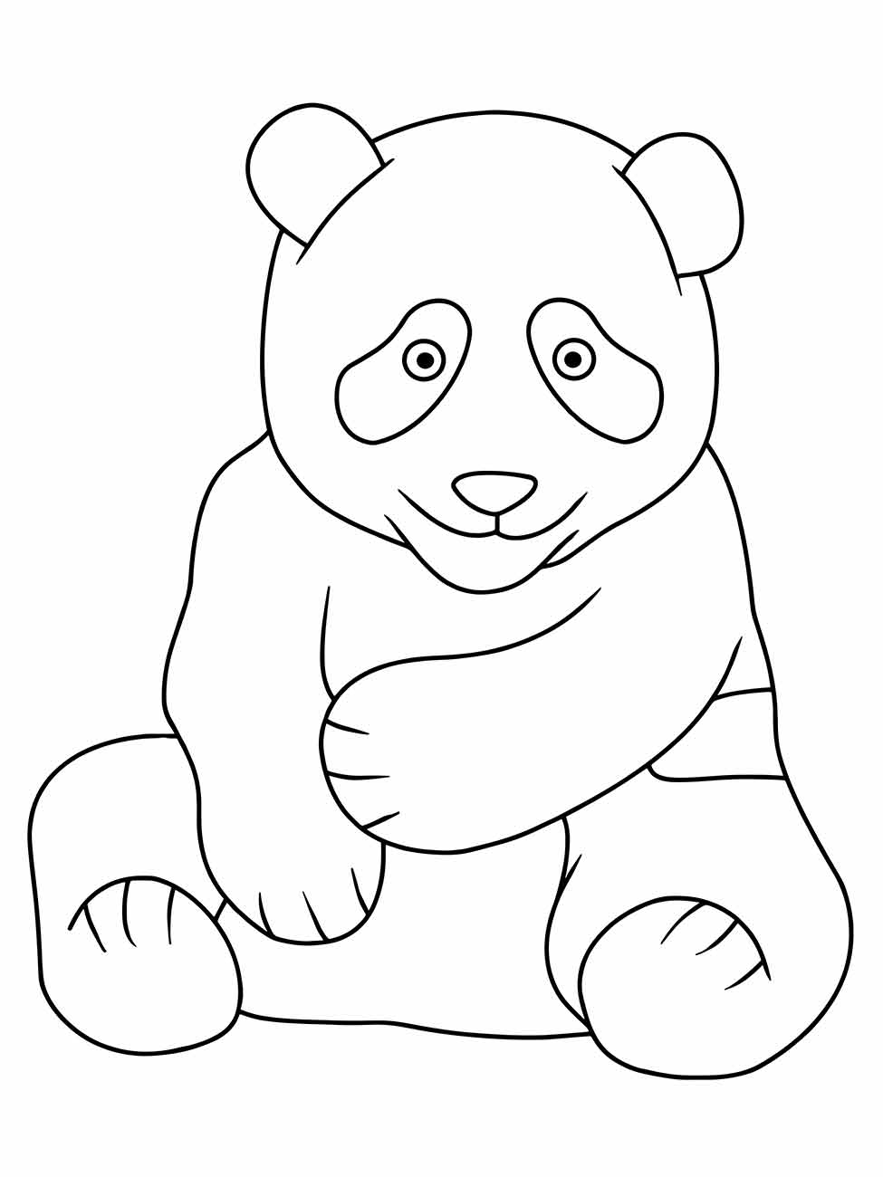 Panda coloring pages (25)