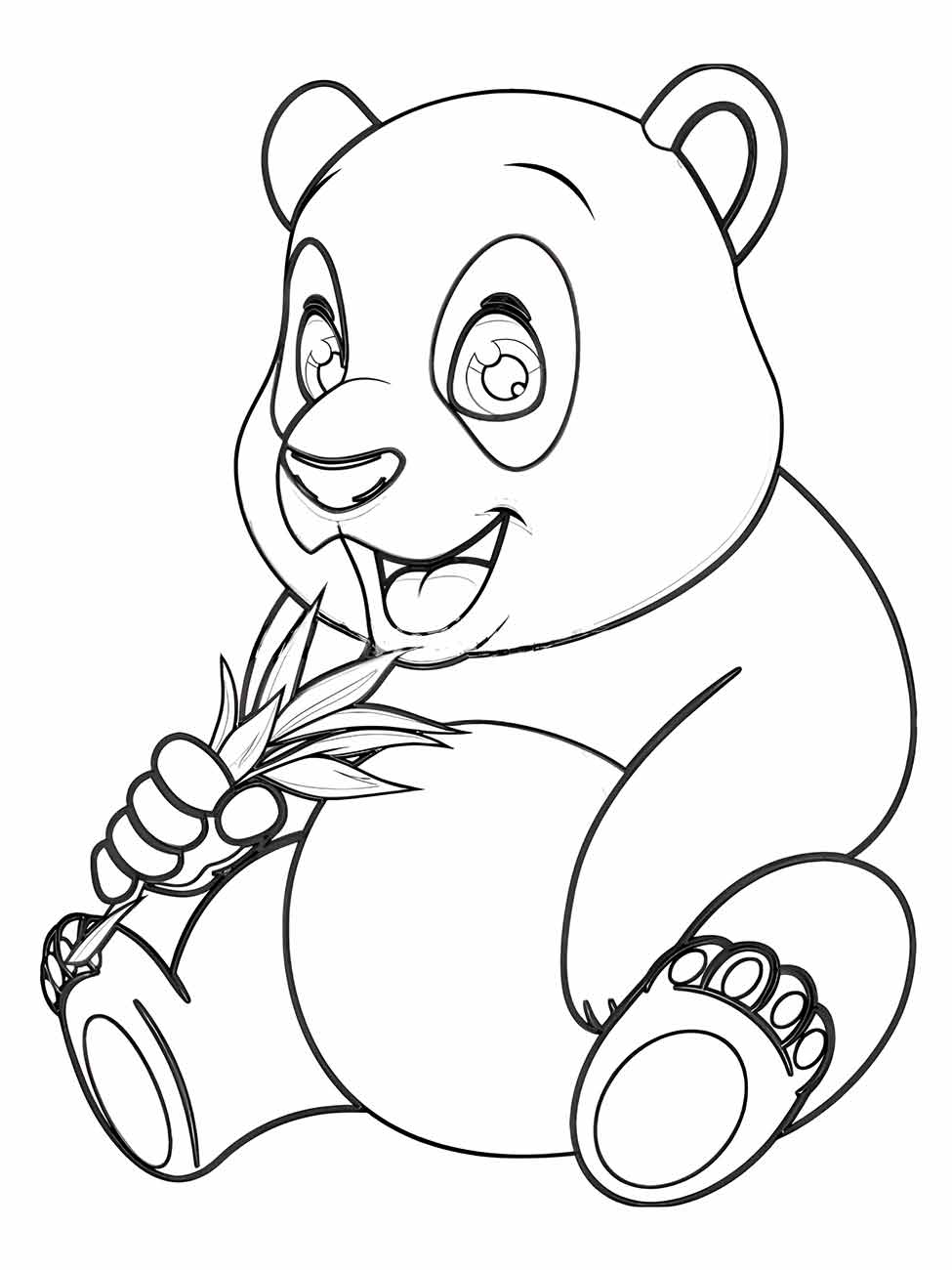 Panda coloring pages (27)