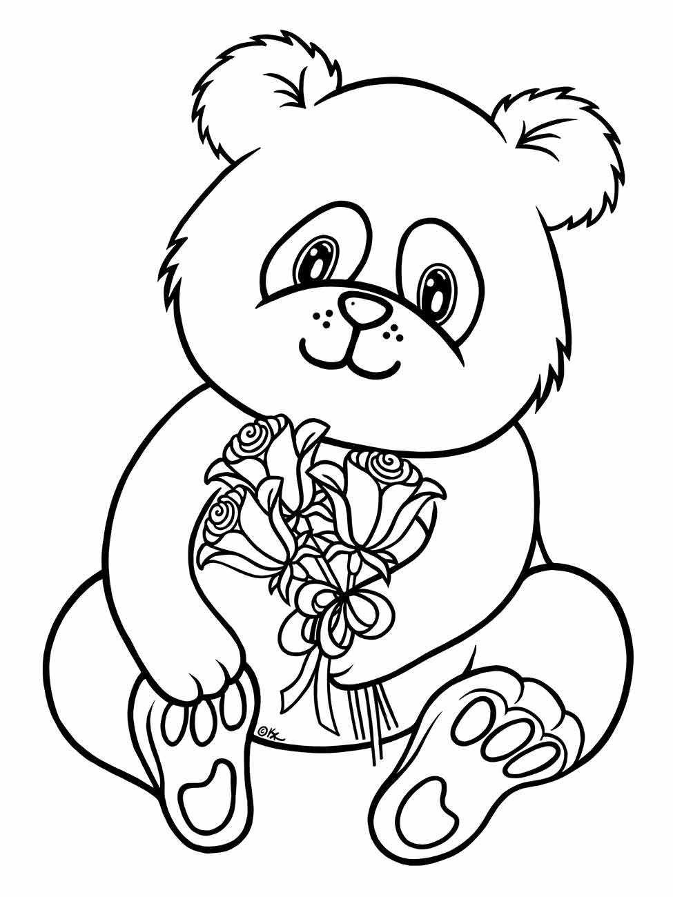 Panda coloring pages (5)