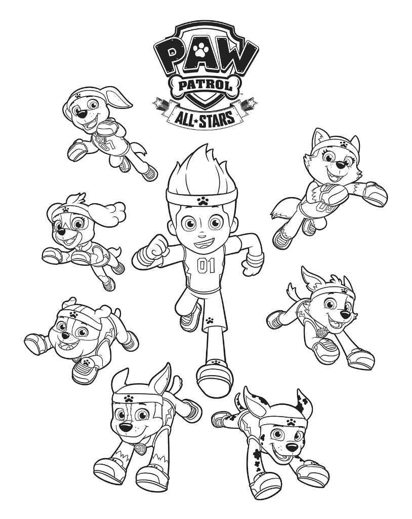 Paw Patrol coloring page (1)