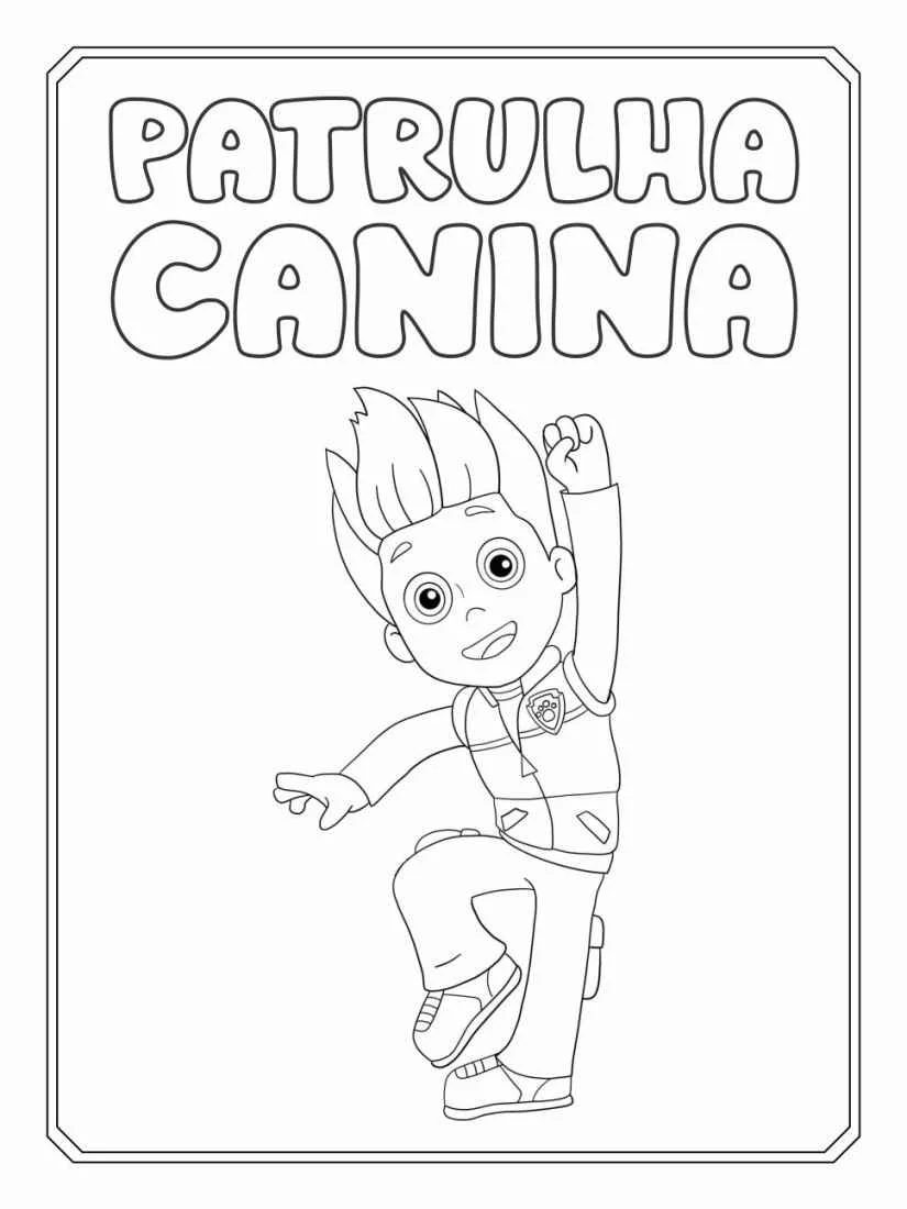 Paw Patrol coloring page (1)